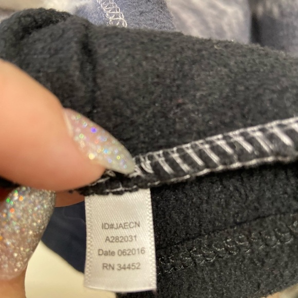 Cuddl duds sweater fleece wear with stretch grey ombre size Medium - Picture 6 of 11